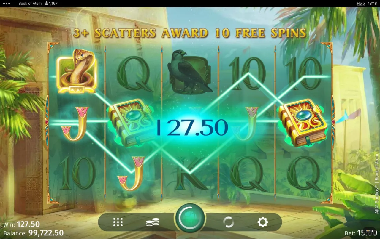 Book of Atem slot