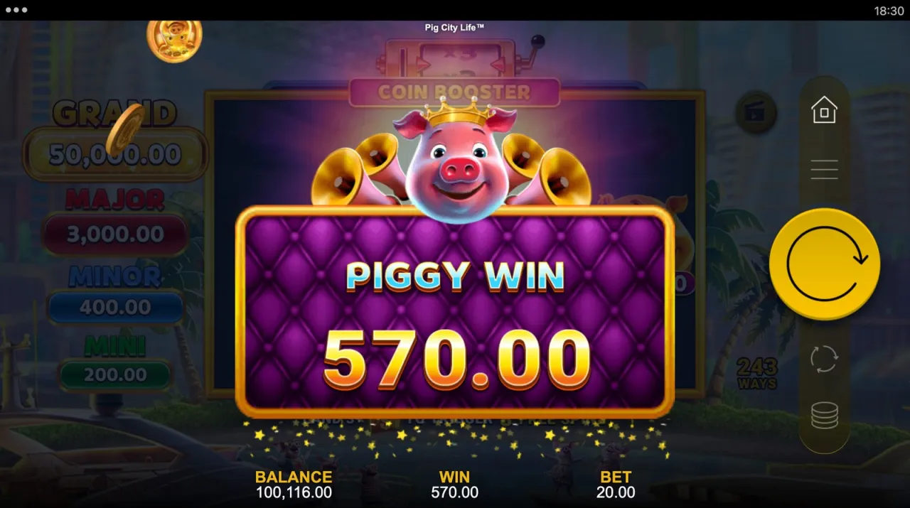 Pig City Life slot