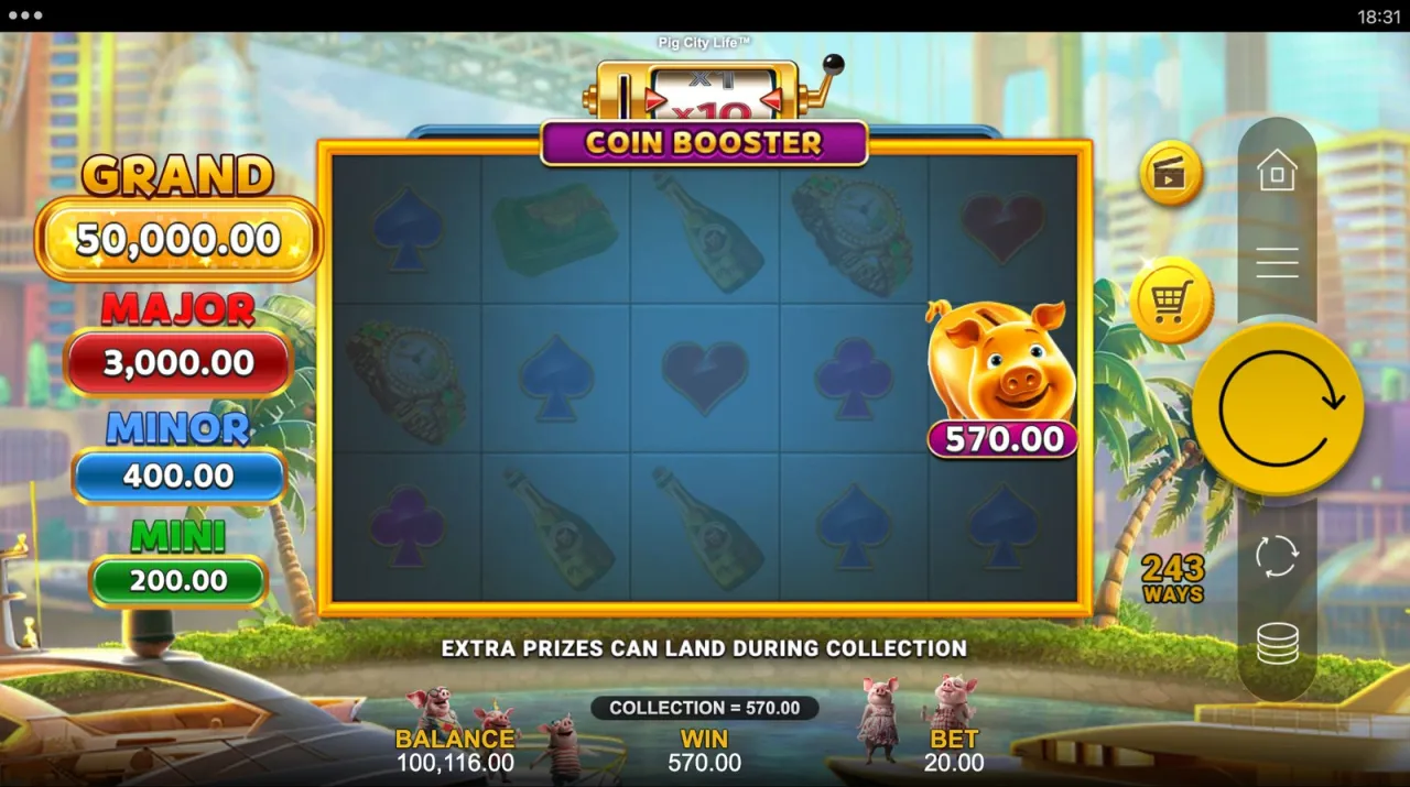 Pig City Life slot