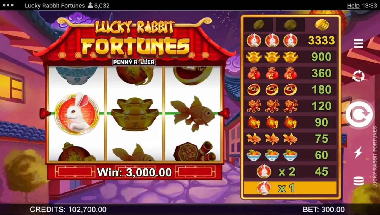 Lucky Rabbit Fortunes slot