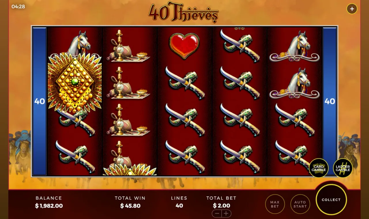 40 Thieves slot