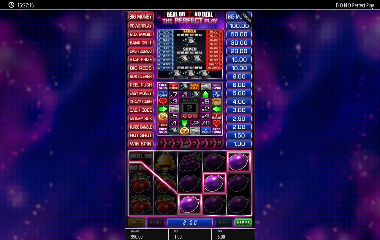 Deal or No Deal The Perfect Play slot