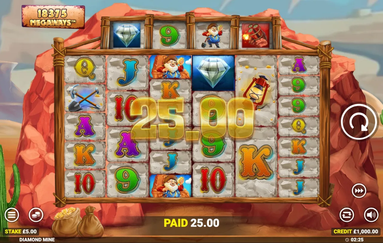 Diamond Mine Megaways slot