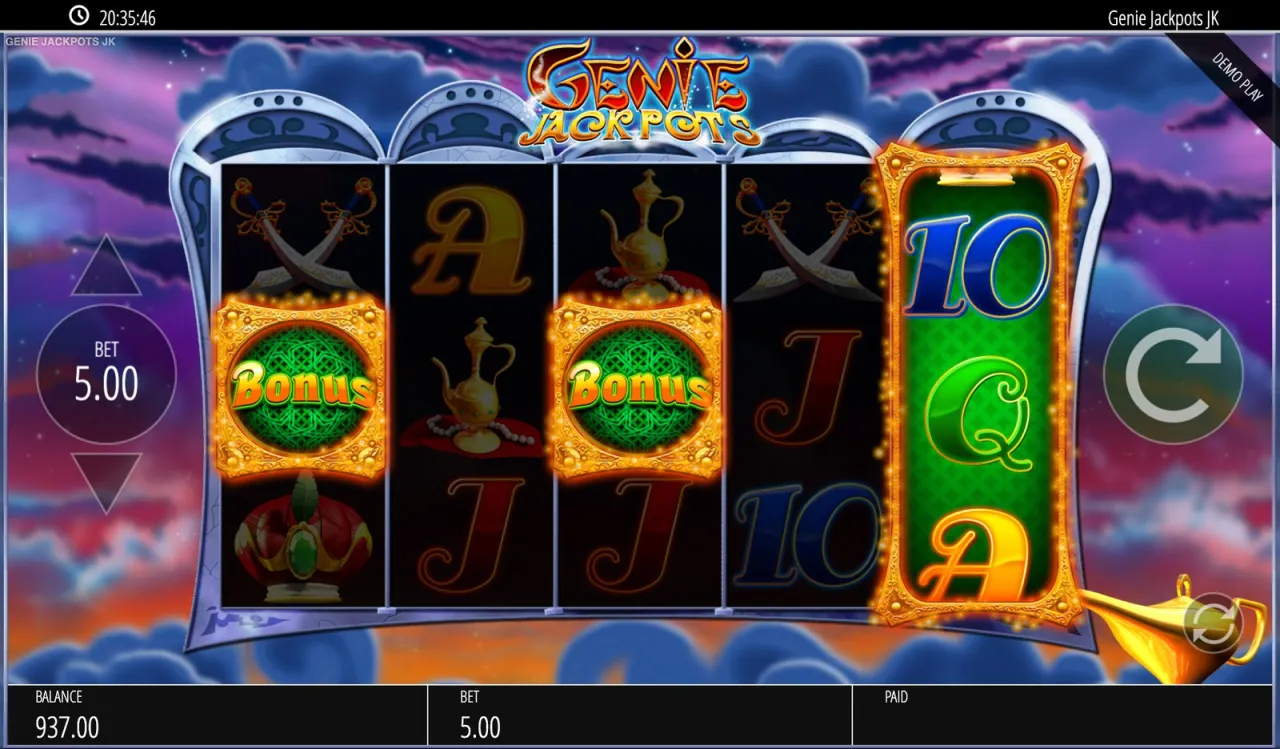 Genie Jackpots slot