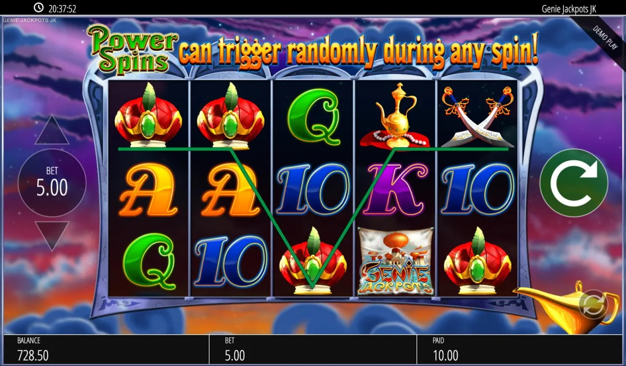 Genie Jackpots slot