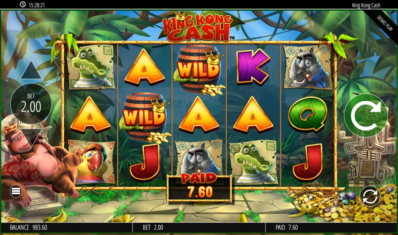 King Kong Cash slot