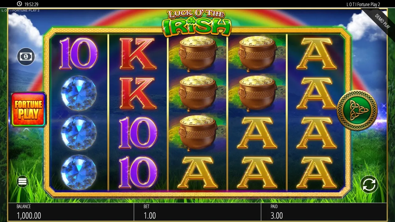 Luck O' The Irish Fortune Spins 2 slot