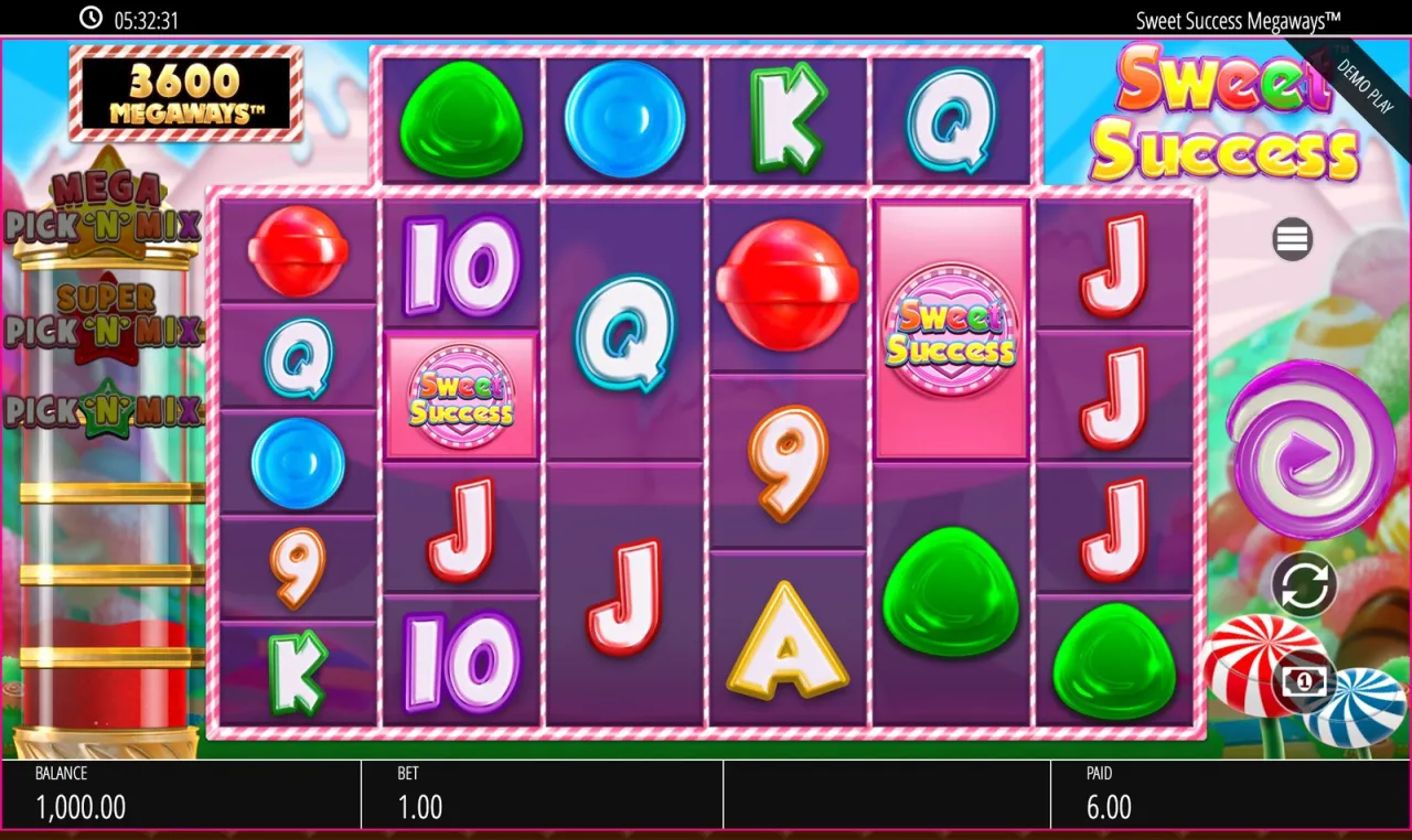 Sweet Success Megaways slot