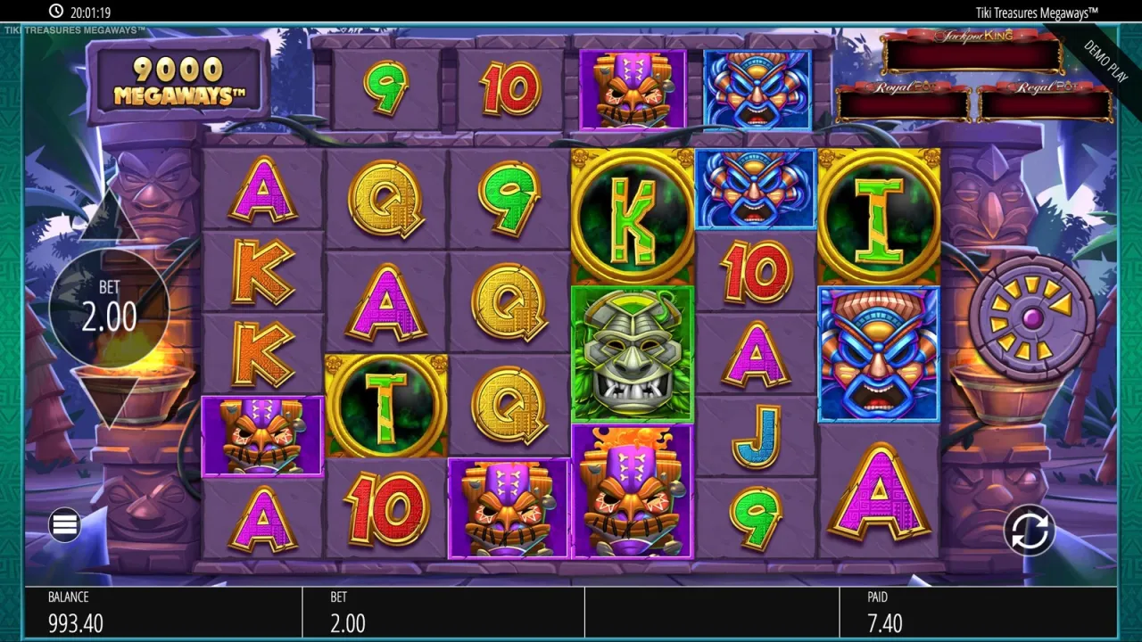Tiki Treasures Megaways slot