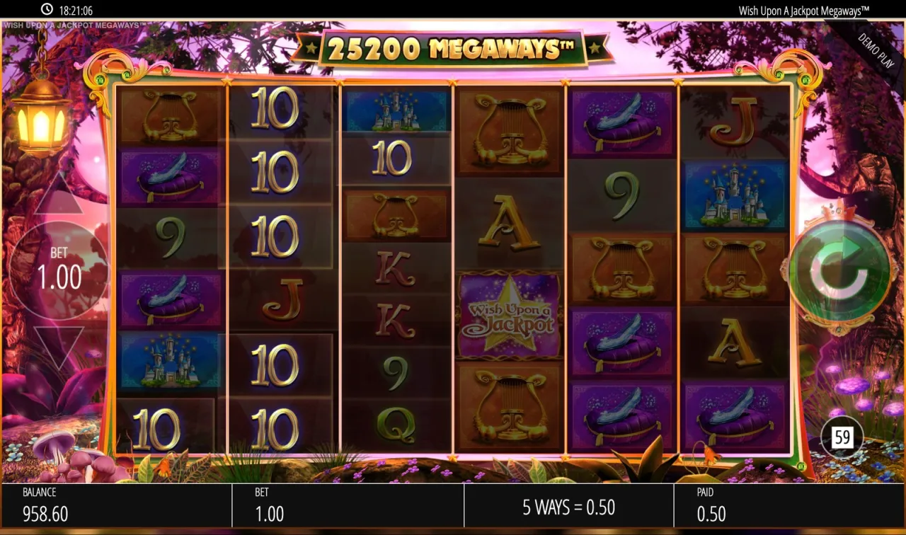 25,200 ways on one spin