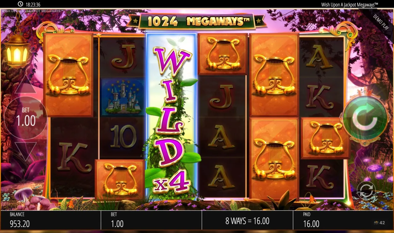A beanstalk wild at x4