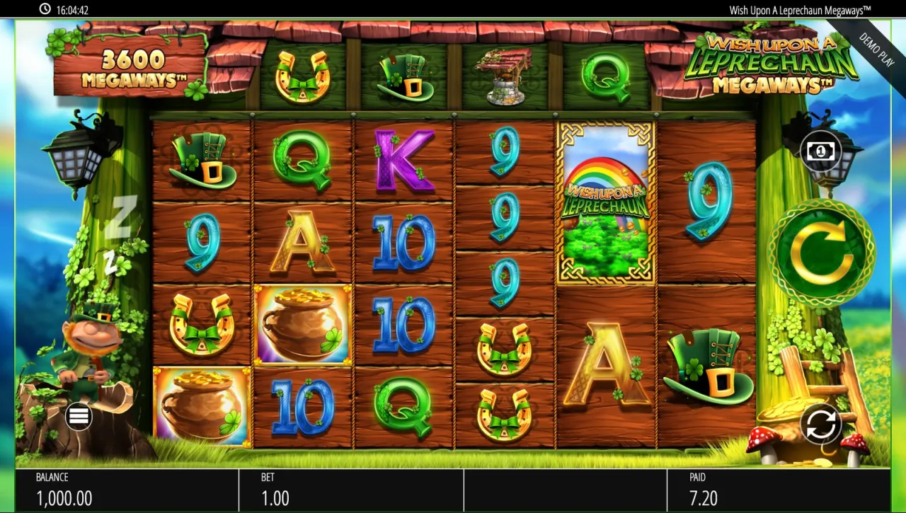Wish Upon a Leprechaun Megaways slot