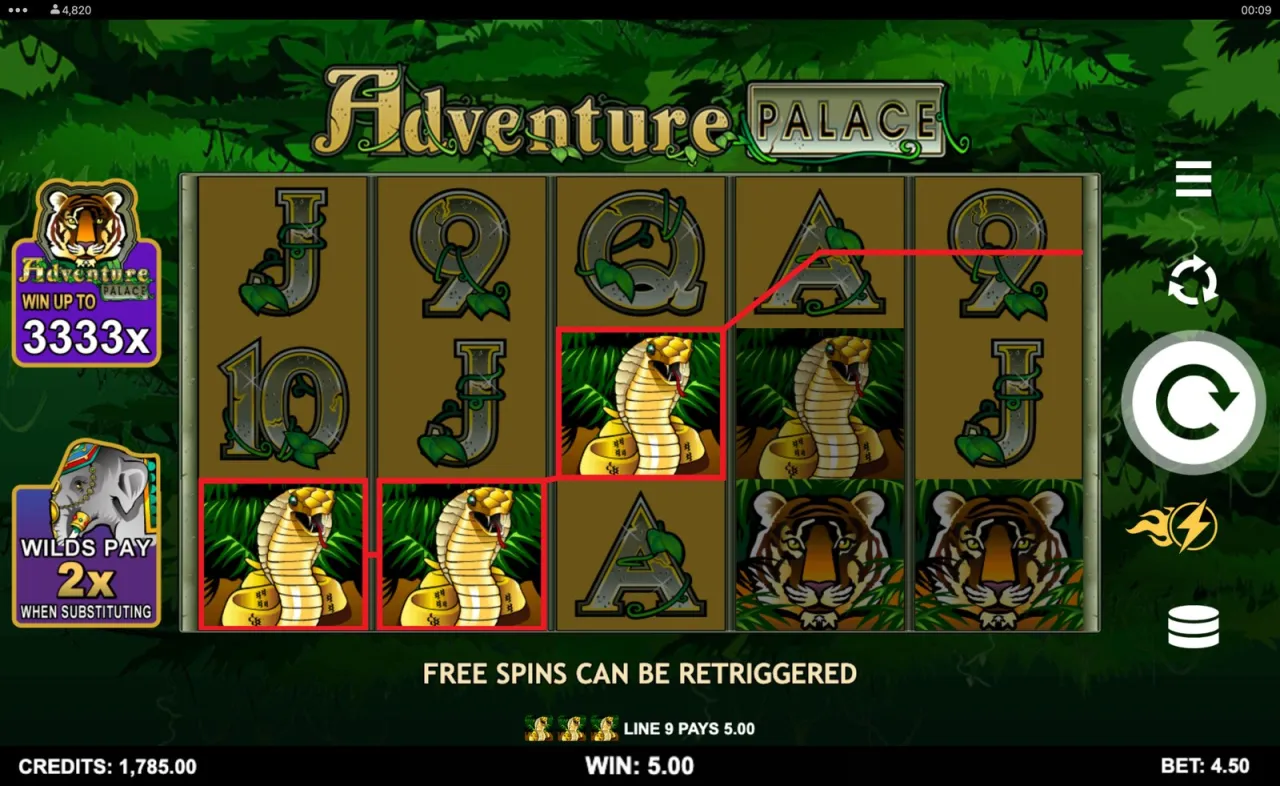 Adventure Palace slot