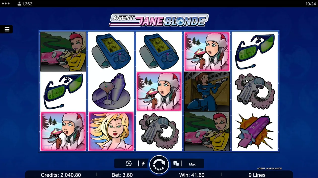 Agent Jane Blonde slot