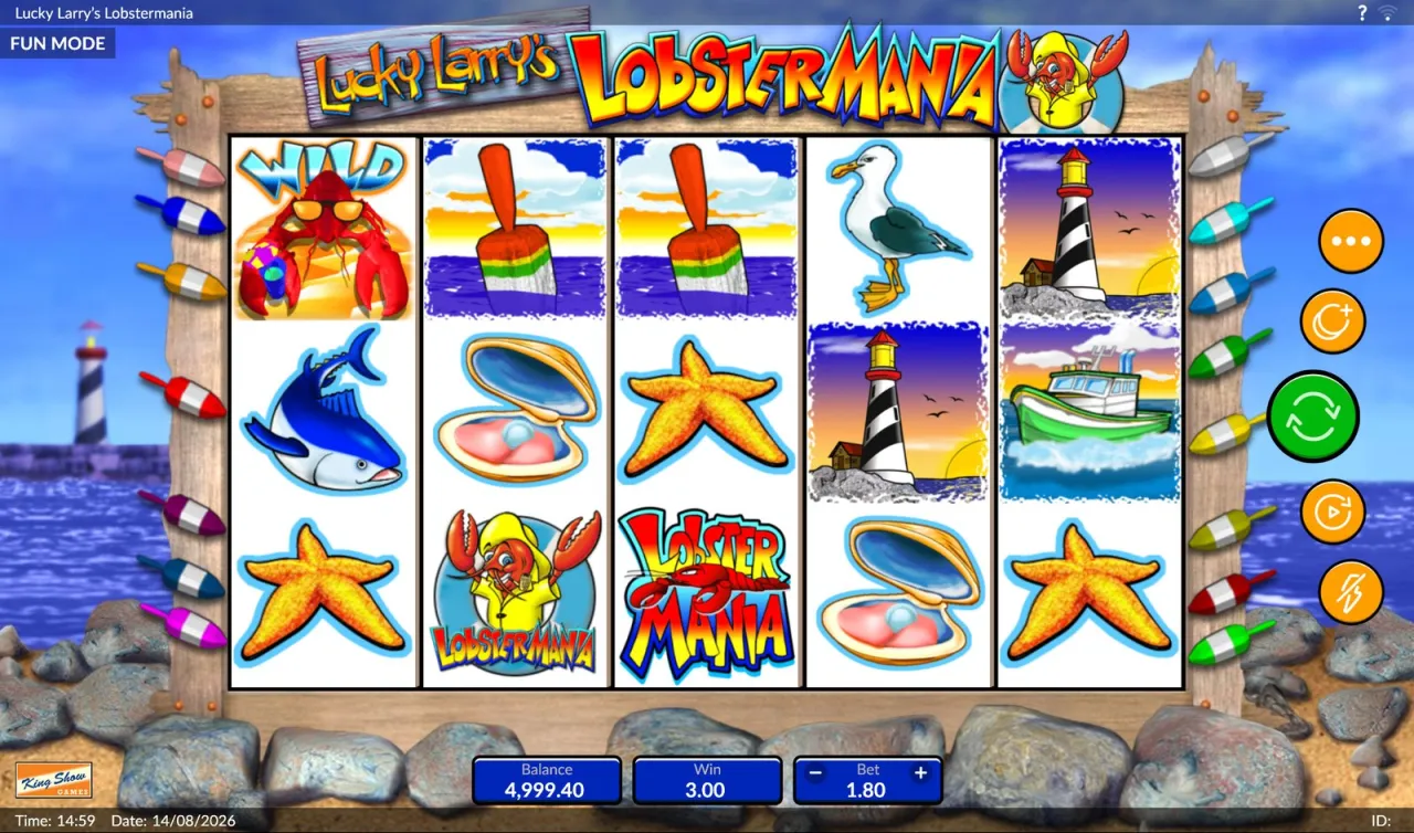 Lucky Larry's Lobstermania slot