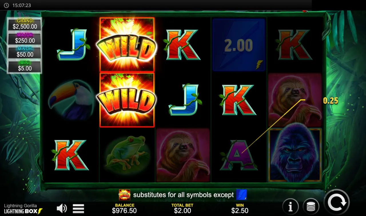 Lightning Gorilla slot