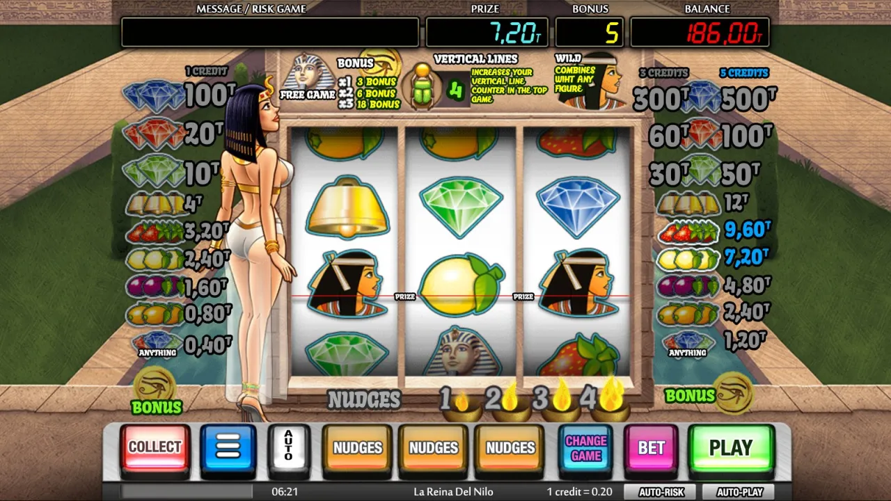 La Reina Del Nilo slot