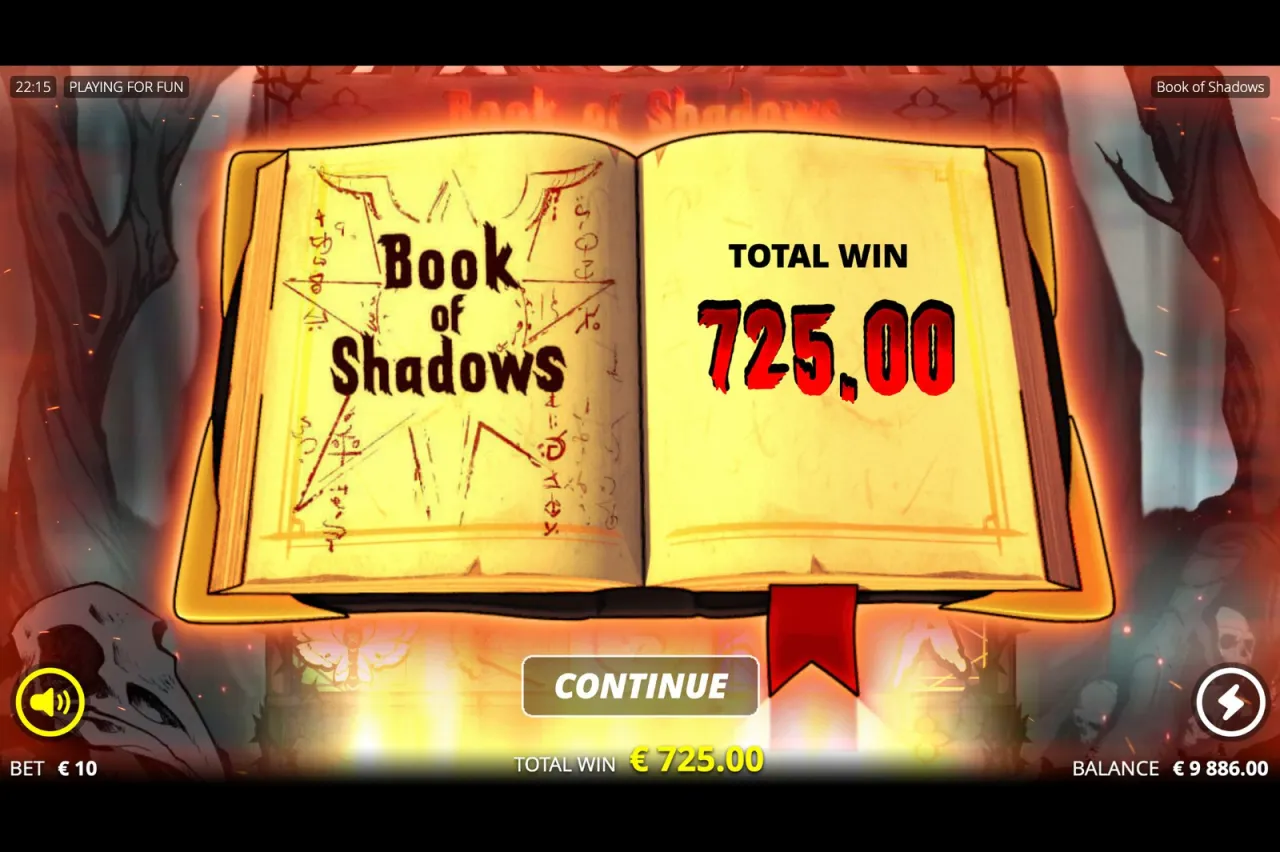 Book of Shadows slot
