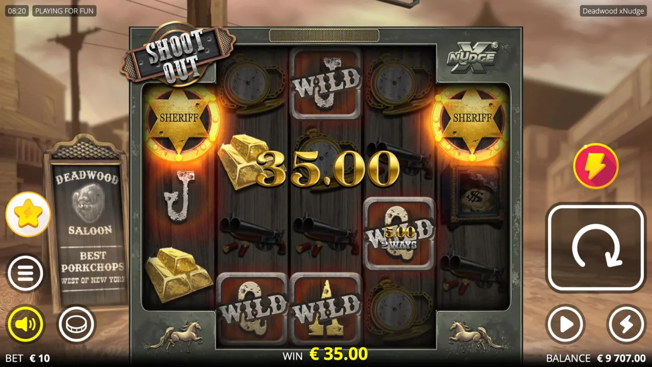 Deadwood slot