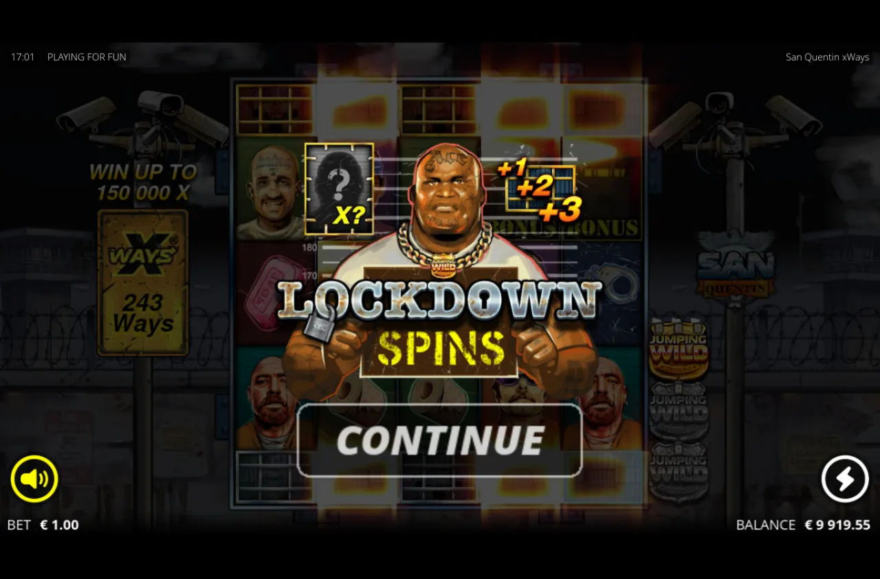 Second Lockdown Spins intro card