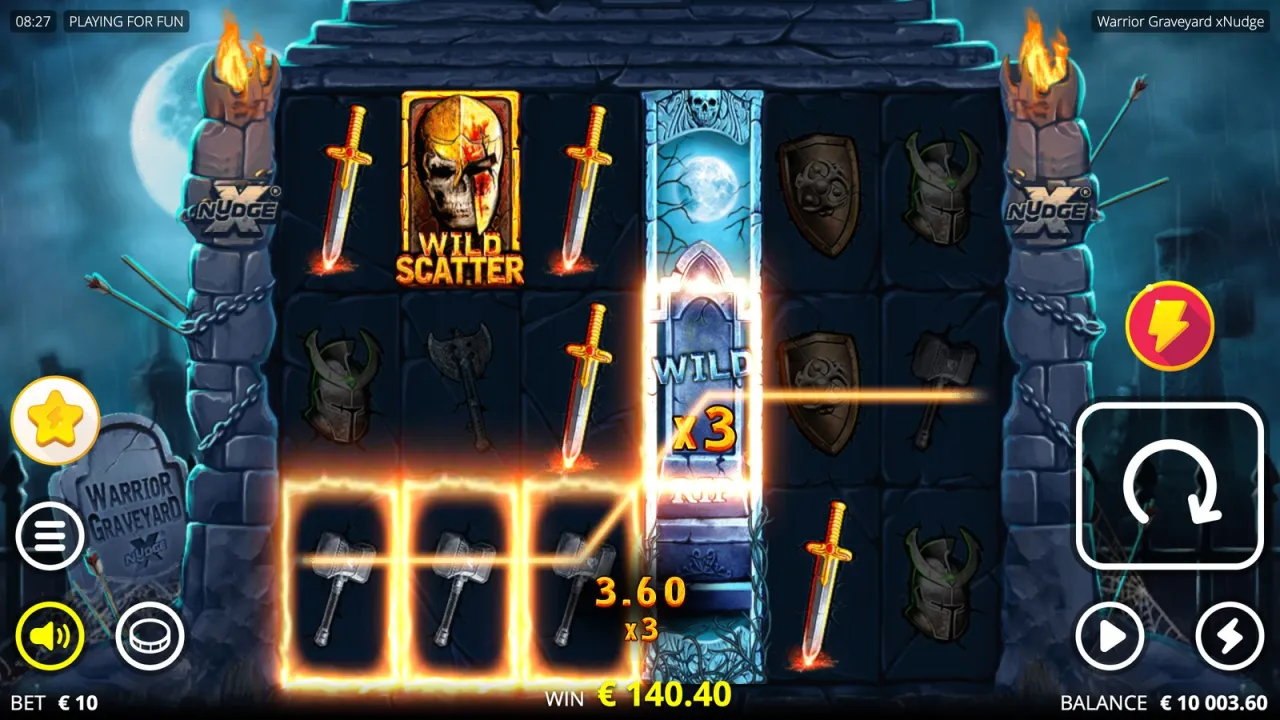Warrior Graveyard slot