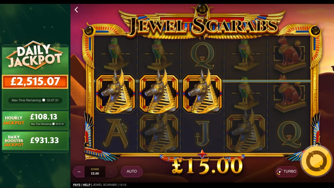 Jewel Scarabs slot