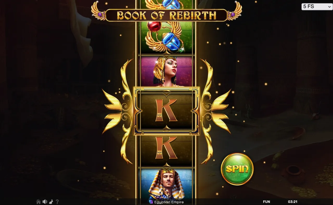 Book Of Rebirth slot