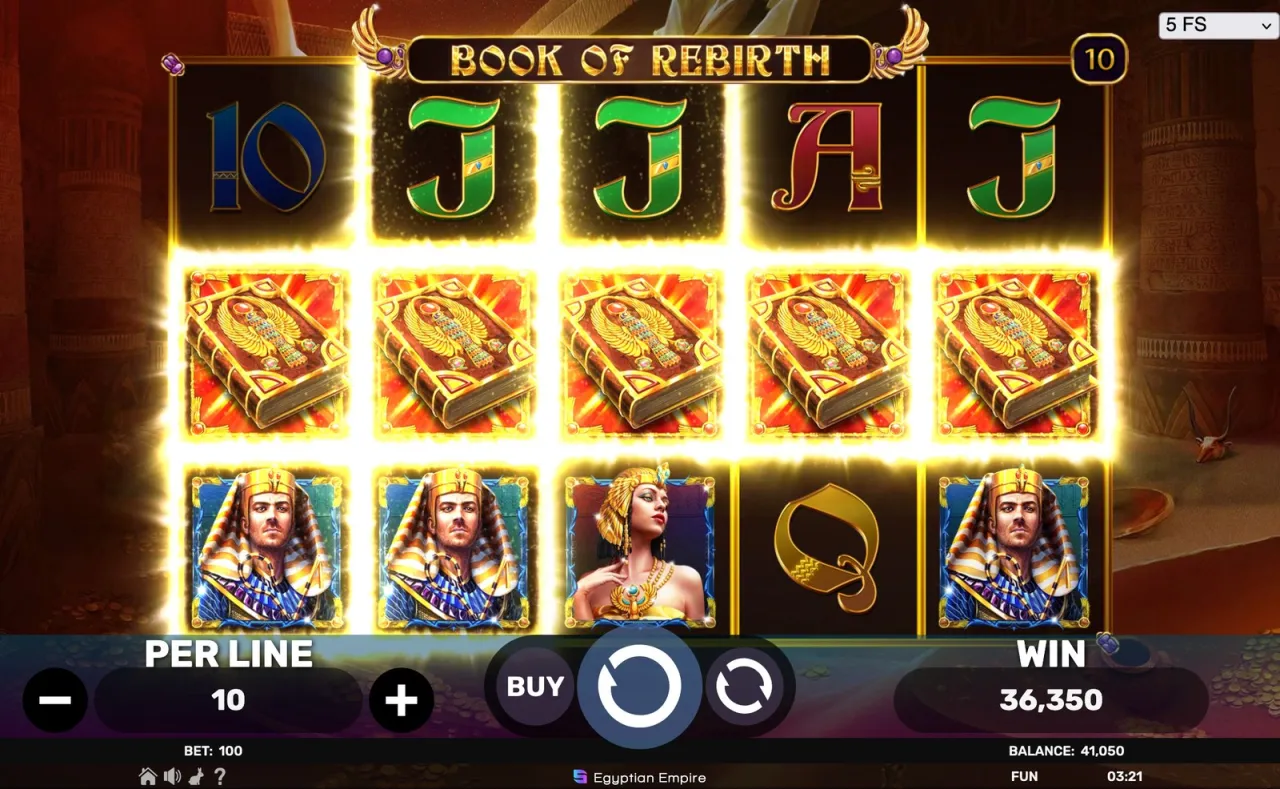 Book Of Rebirth slot