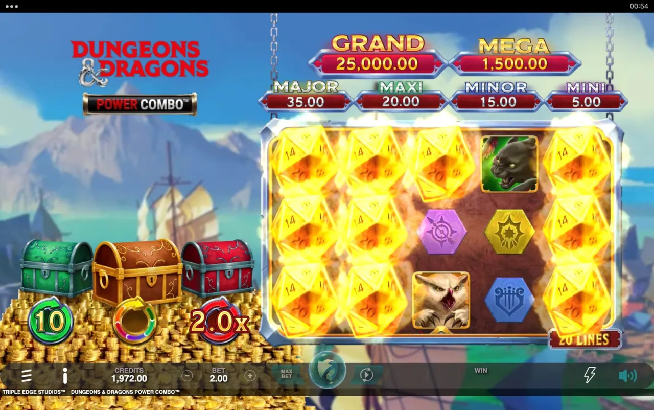 Dungeons &amp; Dragons Power Combo slot