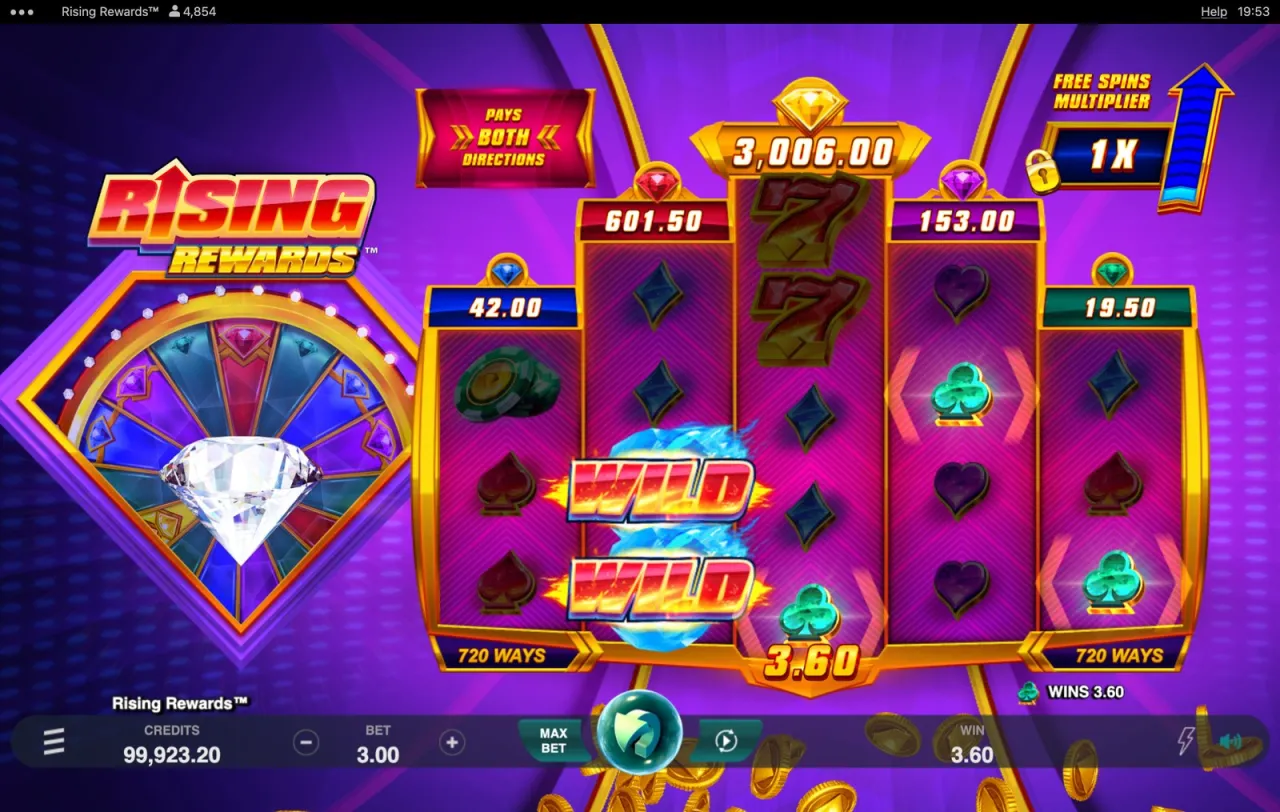 Rising Rewards slot